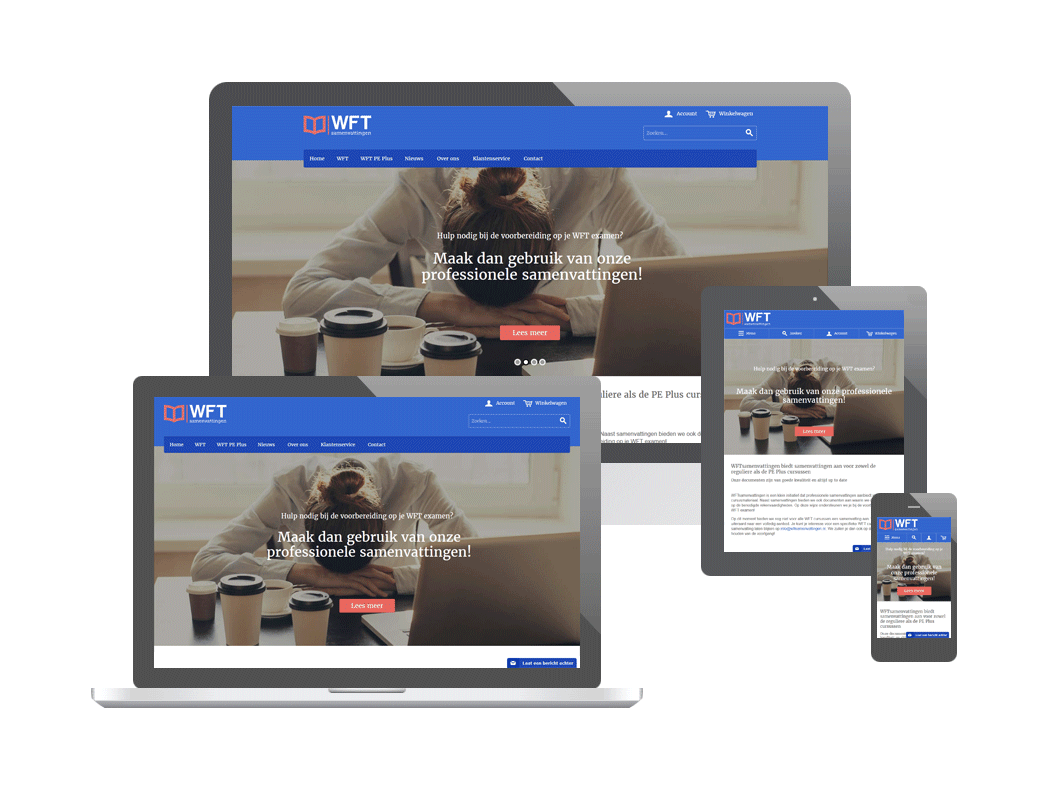 Webshop voor WFTsamenvattingen