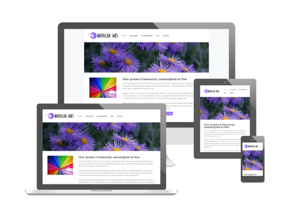Website voor Natascha Sars