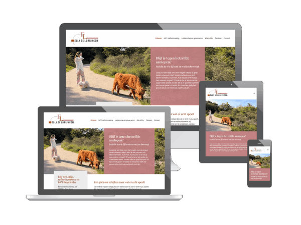 Nieuwe website voor Elly de Lorijn
